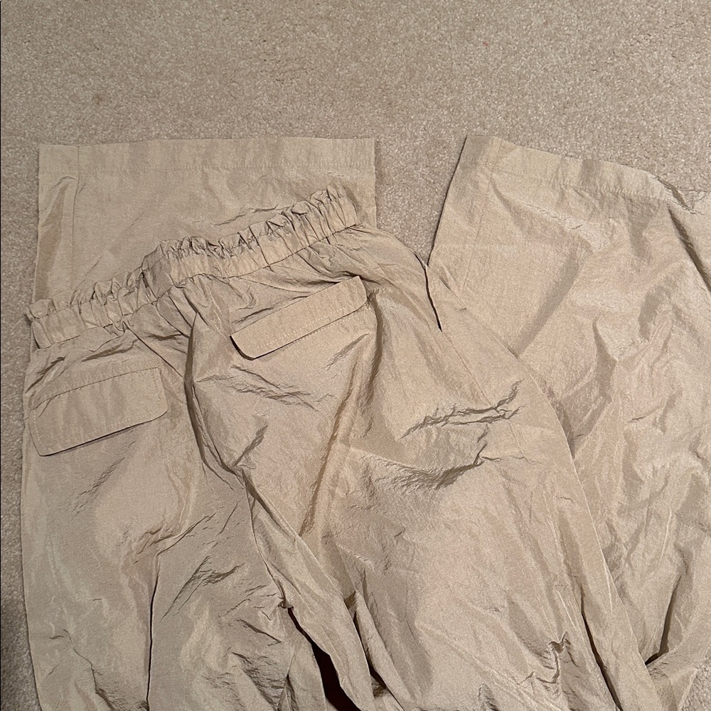 Beige Drawstring Pants - image 4